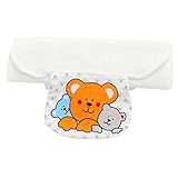 2個のスリーかわいいくま大きいサイズのベビーコットン汗吸収性タオル