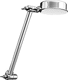 Peerless 76162 Universal Showering Components, Downpour Shower Head with Adjustable Arm, Chrome [並行輸