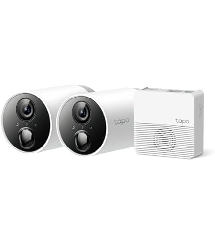 Tapo C425 Pack of 2 Wire-Free Indoor/Outdoor 2K QHD 4MP