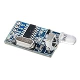 HiLetgo 5V NEC 38K　赤外線トランシーバー NEC デコーダー エンコード モジュール IR 無線モジュール TTL シリアル通信 [並行輸入品]
