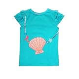 ジンボリー GYMBOREE/ シーシェルティ アクアストライプ トップス半袖Tシャツ 3歳【並行輸入】