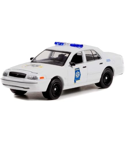 グリーンライト1/64 フォードクラウンビクトリア　インターセプター　パトカー グリーンライト 1/64 ミニカー 1998 FORD CROWN VICTORIA