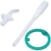 サーモス 真空断熱ストローボトル FHL-400 飲み口・ストロー・バルブ・FHLパッキン 4点セット