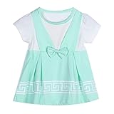 Domybest 子供服 スカート 女の子 プリンセスドレス 可愛い 春 夏 半袖 柔らかい ベビー プレゼント