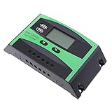 D DOLITY ソーラーパネルコントローラ　30A　ソーラーパネル　充電コントローラ　バッテリ　インテリジェント　PWMコントローラ　12V / 24V