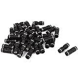 uxcell　空気圧クイック継手　ジョイント　カプラ　ストレートプッシュ　6mm-6mm　50個入り