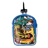 Realistic Dinosaur Playset: 12 Piece Toy set in Clip Bag for Play on the GO! [並行輸入品]