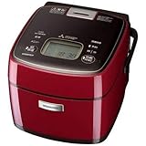 NJ-SEA06-R(ミラノレッド) 備長炭 炭炊釜 ジャー炊飯器 3.5合