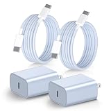 Cardill iPhone16 充電器 タイプc 充電器 type-c 20W PD 急速充電器 [2個セット 正規MFi認証品/PSE認証済み] USB C-C ケーブル 2M付属 usb-c コンセント タイプC 電源アダプター コンセント対応 iPhone16/15/Pro/max/iPad Pro/AirPods その他USB-C機器対応 (ブルー×2)