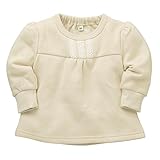 西松屋 [EFD] 無地ヨークレース　裏起毛トレーナー 【80cm・90cm・95cm】　80　アイボリー