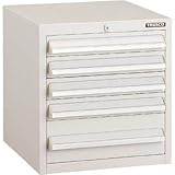 トラスコ ミニキャビネットLVR型 ホワイト LVR423W