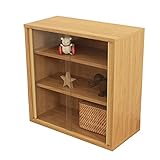 ラック 組み合わせ自由 収納棚 アプリコット アッパーガラス棚（中） AP-U2 幅60cm 上台 ガラス ユニット