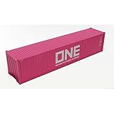 プラッツ/ケンクラフト 1/50 40フィート海上コンテナ ONE(Ocean Network Express) 塗装済み完成品 KK1009ONE
