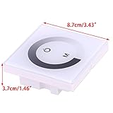 タッチパネルDimmer壁マウントスイッチコントローラfor Sensitive単一色LEDストリップライト