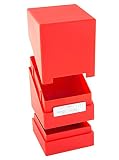 Monolith Deck Case 100+ Standard Size Red Card Game [並行輸入品]