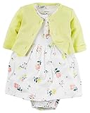 カーターズ Carter's 正規品 ,ワンピース カーディガン セット イエロー 12M(75-80cm)