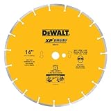 DEWALT DW4744 14-Inch Diamond Segmented Saw Blade with 1-Inch Arbor for Cured Concrete [並行輸入品]