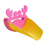 （デマ―クト）De.Markt 子ども ウォーターガイド　手洗いサポート　可愛い　拡張器 ガイド水槽　手洗いグッズ　手洗い補助パーツ　便利 蛇口　踏み台 子供用　ピンク/イエロー/ブルー色ランダム
