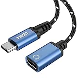 MillSO usb c 延長ケーブル 1.2m タイプc 延長コード オーディオ専用 ナイロン編み 金メッキ usb type c ケーブル USB-Cポート対応 音楽鑑賞 テレワーク リモート 在宅勤務 ブルー