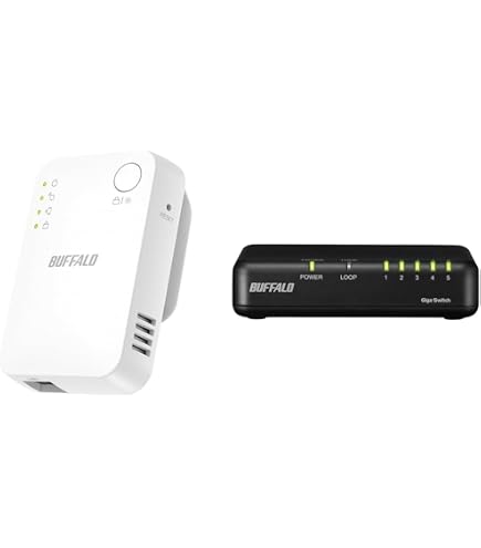 Amazon.co.jp: 【2点セット【Amazon.co.jp限定】】バッファロー WiFi