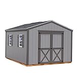 Elm 10フィートX 12 ft。木製ストレージShedキットwith床