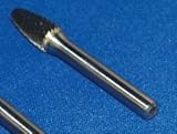 ATD Tools 8168 Carbide Burr, 0.37 X 0.75 In. Round Tree