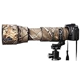 ROLANPRO レンズコート シグマ 150-600mm F5-6.3 DG OS HSM Contemporary 対応 望遠レンズ用 迷彩カバー 非防水 野鳥撮影 自然撮影 - #3 AFバージョン