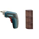 『電動ドライバー 充電式 RD110-G グリーン』と『カラーボックス 3段 幅29×奥行29×高さ87.9cm ブラウン コーナー用 CX-3C』のセット