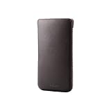 ELECOM iPhone6S iPhone6用スリップイン本革レザーケース レッド PM-A14GLPRD