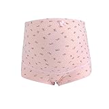 Hzjundasi 2Pcs マタニティ 妊娠 下着 Support 腹部 High Waist パンティー ブリーフ