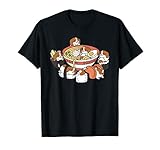 ラーメン寿司キャバリア・キング・チャールズ・スパニエル犬 Tシャツ