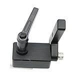 Perfk マイタートラック リミッター　Tトラック Tスロット 木工用　手動　DIY工具　クイック/スクエアハンドル - クイックハンドル