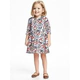 オールドネイビー OLD NAVY/ フローラルスイングドレス ピンク/ホワイトフローラル ワンピース 18～24ヶ月【並行輸入】
