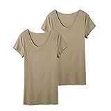 [グンゼ] インナーシャツ2枚組 Tシャツ専用 in.T(インティー) YV2613P メンズ クリアベ-ジユ L