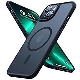 【米軍規格・Magsafe対応】TORRAS iPhone13mini 用 ケース 半透明 マグネット搭載 ワイヤレス充電 耐衝撃 全面保護