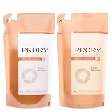 PRORY プロリー モイストリペア シャンプートリートメントセット 洗い流す 素髪再成 頭皮ケア うねり ダメージケア (つめかえ用/400ml/400g)