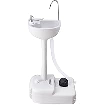 未使用　ポータブル洗面台　簡易　手洗器 Amazon.co.jp: ポータブル洗面台シンク 手洗い台 手洗い場