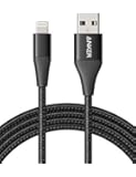Anker PowerLine+ II ライトニングケーブル【Apple MFi認証取得/超高耐久】iPhone 11 / 11 Pro / 11 Pro Max/XR / 8 対応 (1.8m ブラック)