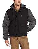 Tough Duck Men's Zip-Off Sleeve Jacket Black XX-Large [並行輸入品]