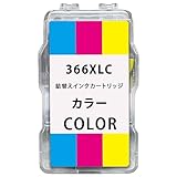 【埼玉WH】BC-365/366 詰め替えインク 互換インクカートリッジ BC-366XLCx1 (3色カラー) 計1本 残量表示非対応 大容量