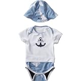 ヘリーハンセン B Swim Ronpars Set(B スイムロンパースセット) PB/ペールブルー HJ81710 80