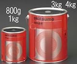 エスコ 耐熱塗料 半艶・黒 1.0kg EA942FB-2