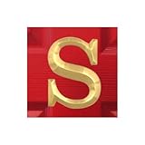 モノグラム文字Sドアノッカー – 真鍮