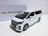 1/30 トヨタ 新型アルファード 前期 ALPHARD カラーサンプル 非売品 ミニカー ホワイトパールクリスタルシャイン