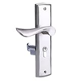 ドアロック リフォーム用レバーハンドル錠 鍵付個室用 室内ドア メンテナンス 取替 レバー ロック ドアノブ 交換 原状回復 鍵付き ハンドル 修理 工具 金物