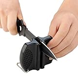 Hemoreミニ砥石 ミニサイズ キッチン アウトドア 台所工具 ツールボックス コンパクト 軽量 ホーム 野外 大工 携帯砥石　黒い