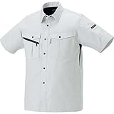 クロダルマ 半袖シャツ シルバー 26580 S