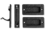 Iron Valley – 4 "正方形ポケットPull /エッジPullキット – Solid Cast Iron