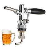 Adjustable Draft Beer Faucet Home Brew Dispenser With Flow