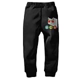 ファッションのポートレート 猫 キッズ 子供 ジュニア パンツ ロングパンツ 長ズボン 綿100％ 3 Toddler